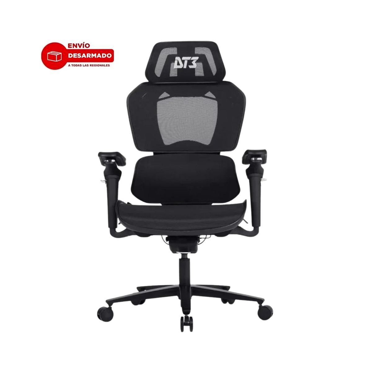 Silla Ejecutiva Ergonómica DT3 Chrono Roja