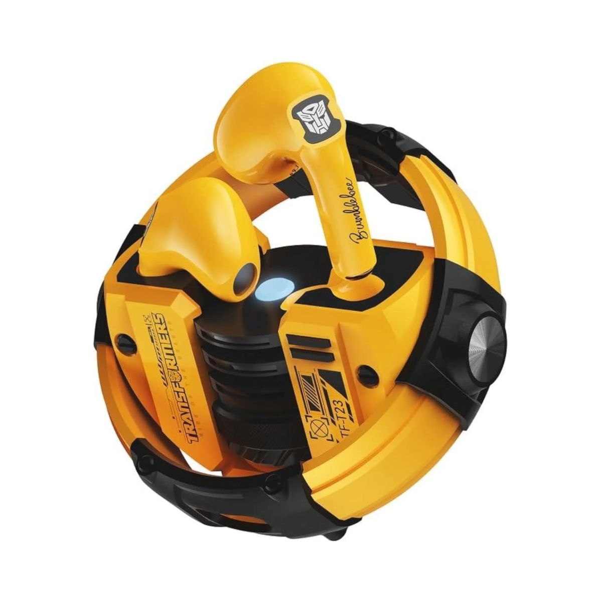 Auriculares Inalámbricos Bumblebee - Sonido 3D, IPX5 y 5H Batería TRANSFORMERS