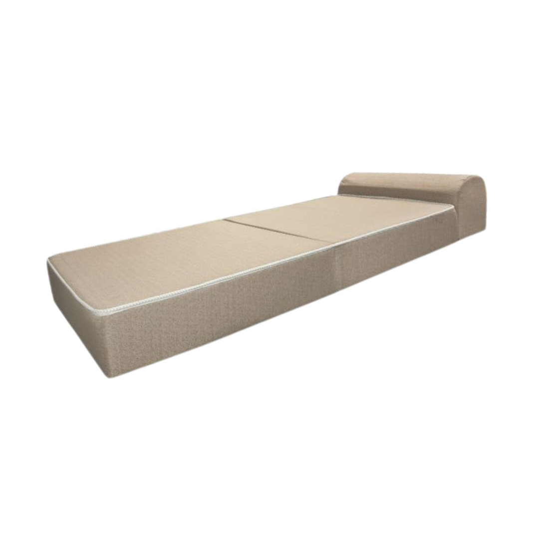 Sofa Cama Igor Premium Maxiking Trigo Arena (80x190x18)