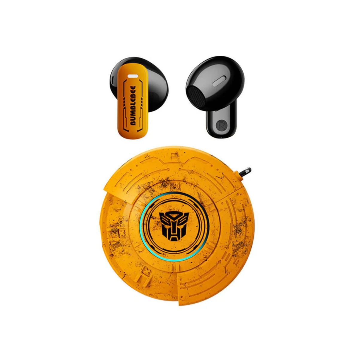 Auriculares Bluetooth 5.4 Transformers - 25H Batería y Estuche Mecánico