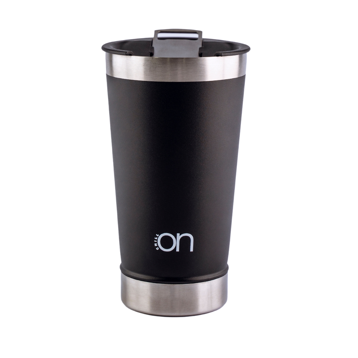 VASO 470ML TAPA CERVEZA NEGRO CHILL ON