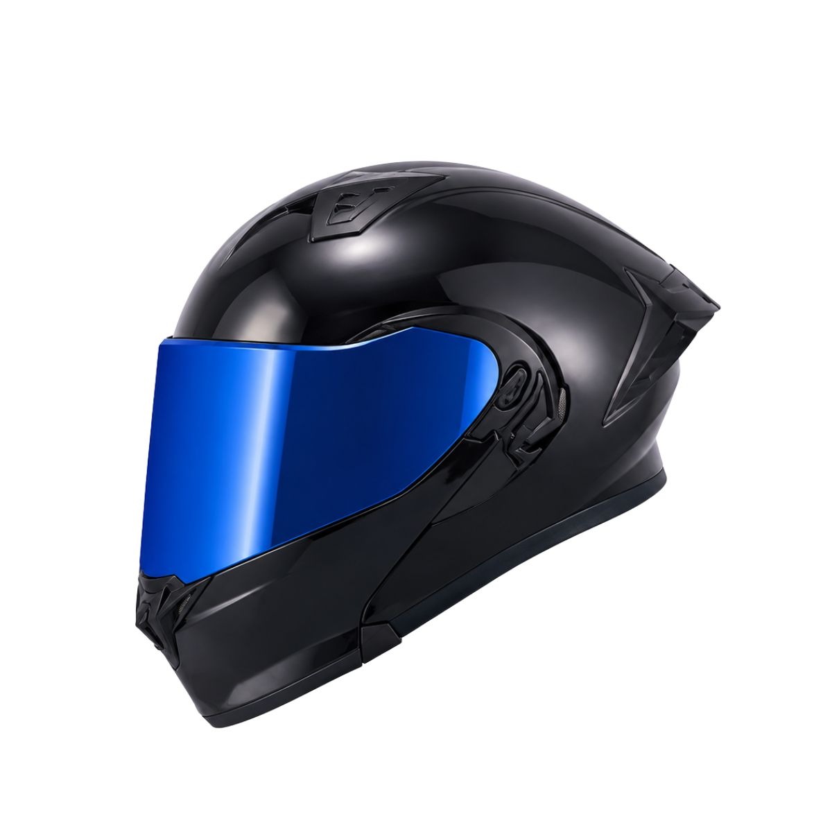 Casco Abatible ICH 3120_IR AZ/PLANO color Negro mate Talla L