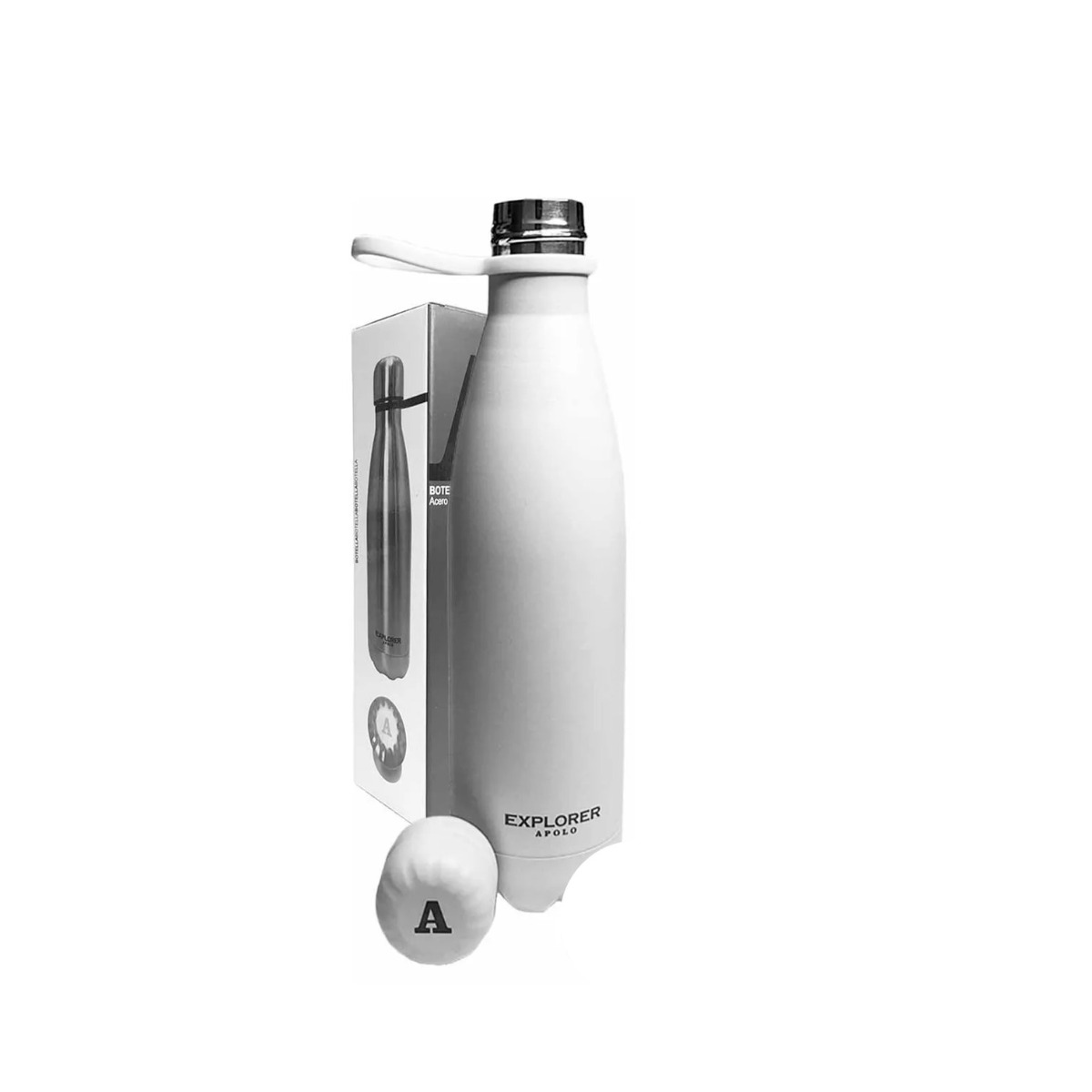 Botella Agua 750 ml - Blanco