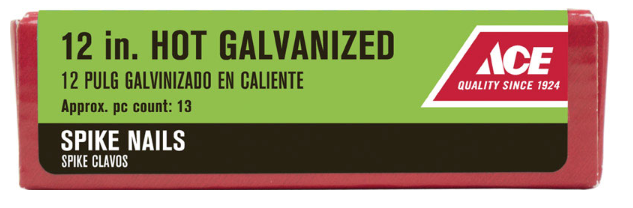 CAJA DE CLAVOS (2.27KG) CABEZA DIAMANTE DE 12PULG ACE
