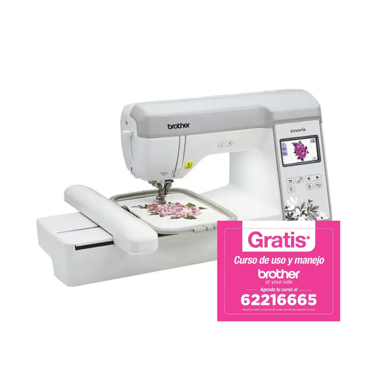 Bordadora BROTHER PE910L con conexión WIFI